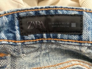 Vaqueros Azules Zara Talla 40