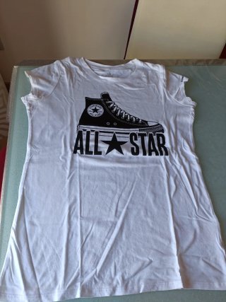 Camiseta Converse Blanca