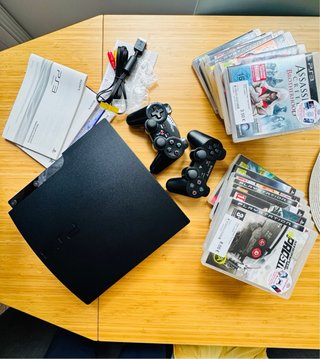 Consola PlayStation 3 (PS3) Negra + Juegos