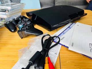 Consola PlayStation 3 (PS3) Negra + Juegos