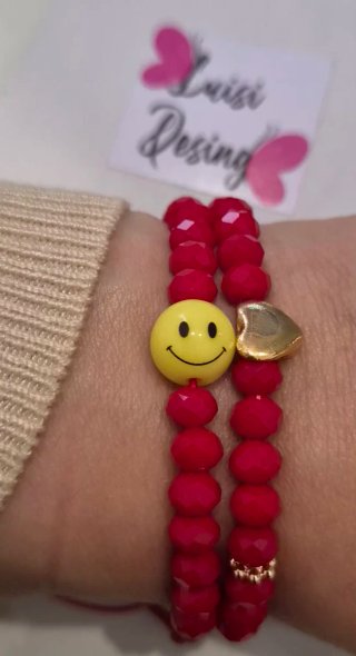 Set de Pulseras de Hilo Rojo Artesanales