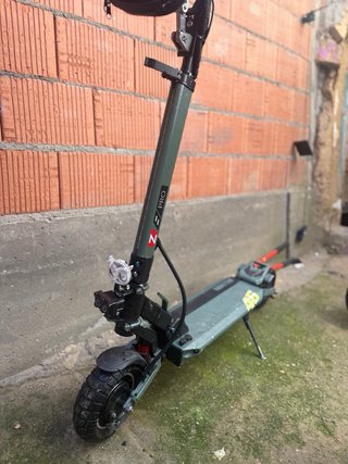 Patinete Eléctrico con Bolsa de Manillar