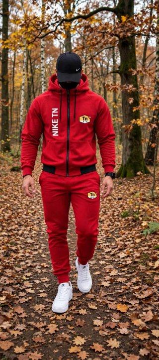 Chándal Nike Tn Air Hombre Rojo Talla M
