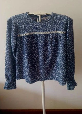 Camisa Mango niña floral talla 9/10