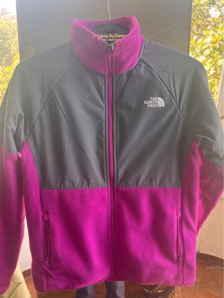 Chaqueta The North Face Rosa y Gris