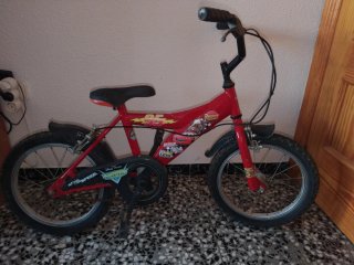 Bicicleta Infantil Cars Rin 16