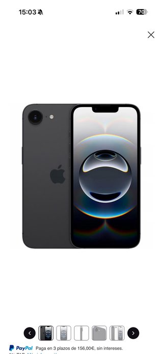 iPhone Negro Espacial