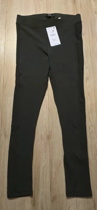 Leggings Negros Bershka Talla L