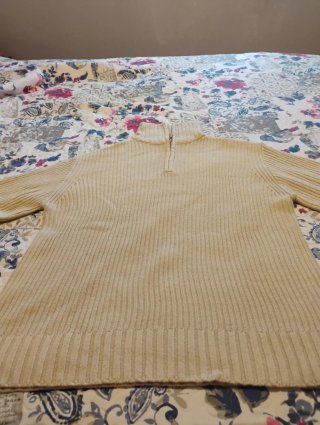 Jersey de lana beige H&M