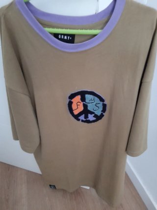 Camiseta Grimey Beige