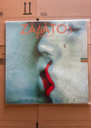 Vinilo ZAPATO3 Separación (1993) Nuevo y firmado