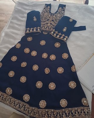 Saya para Virgen hasta 65 cm