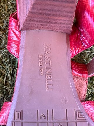 Sandalias Martinelli Rojas