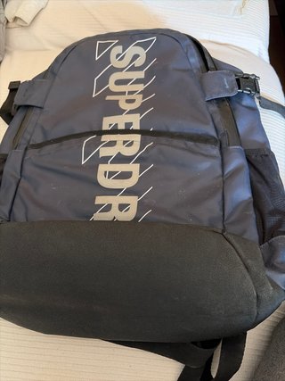 Mochila Impermeable Superdry Azul