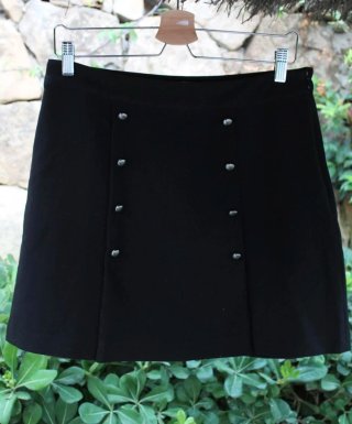 Falda negra Only