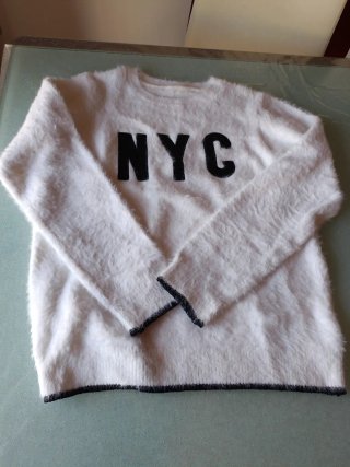 Jersey Peludito Blanco NYC