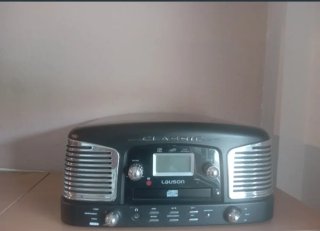 Radio Lauson CD USB MP3+smart TV qlive+cajonera