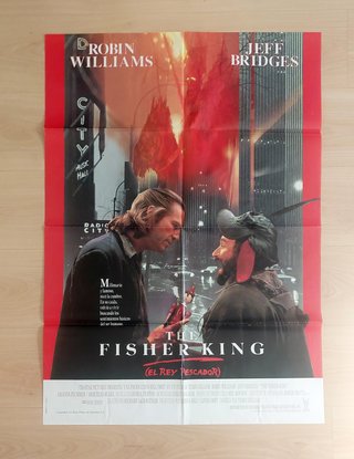 Cartel Cine Original El Rey Pescador (1991)