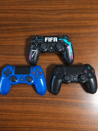 Lote 3 Mandos PS4 DualShock 4 FIFA