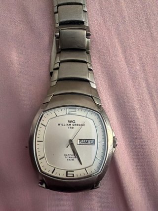 Reloj William Gregor 1791 Titanio Zafiro