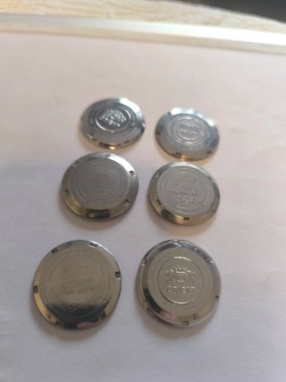 Conjunto tapas de reloj Citizen y Orient