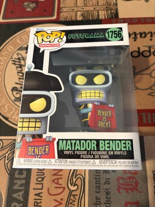Funko Pop! Matador Bender 1756 Futurama