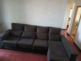 Sofá Chaise Longue Marrón