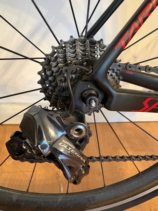 Bici Carretera Specialized Tarmac Negra/Roja