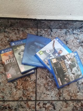 (urge) Lote de 5 juegos para PS4