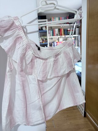 Blusa Vero Moda Talla L Hombro Descubierto