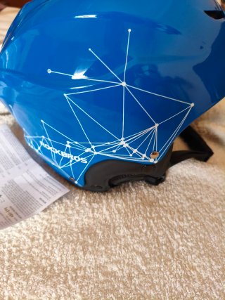 Casco Esquí Rockbros Azul Talla L Nuevo