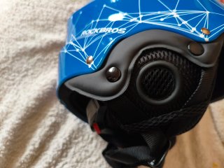 Casco Esquí Rockbros Azul Talla L Nuevo
