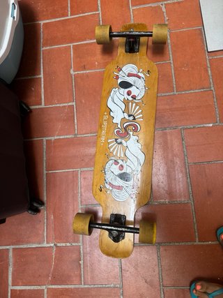 Lote de 3 Longboards y Monopatines