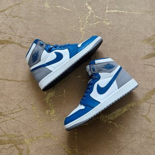 Scarpe Jordan 1 High Retro OG True Blu taglia 42,5