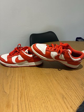 Nike Dunk low Naranjas y Blancas