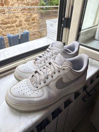 Nike Air Force 1 Low '07 White Grey - Tg 42.5
