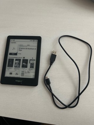 Libro electrónico Tagus negro para reparar