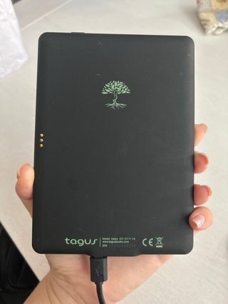 Libro electrónico Tagus negro para reparar