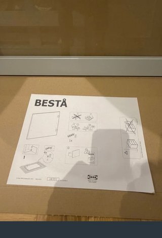 2 Puertas Cristal Gris IKEA BESTÅ