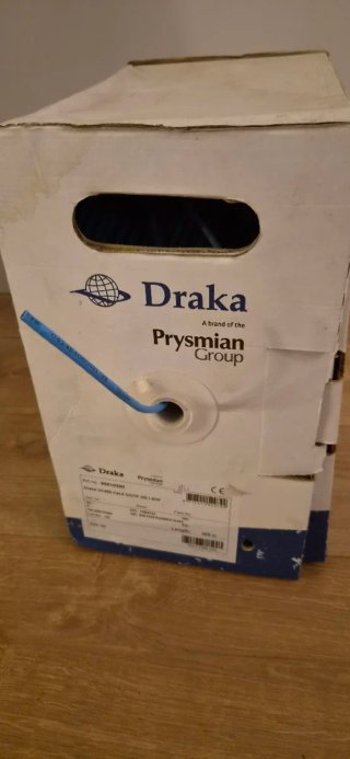 caja Cable UTP Cat 6 Draka Prysmian