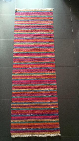 Tappeto kilim in lana multicolore Ikea
