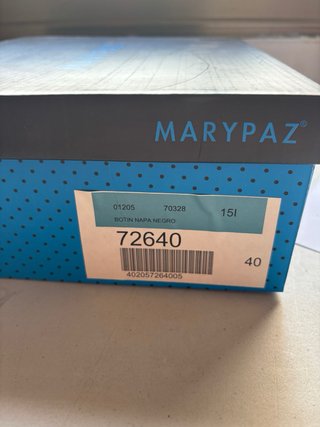 Botines Negros Marypaz