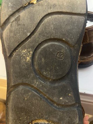 Sandalias de Piel Marrón