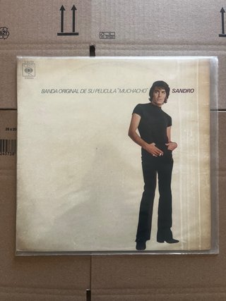 Vinilo Sandro Muchacho Banda Sonora Original