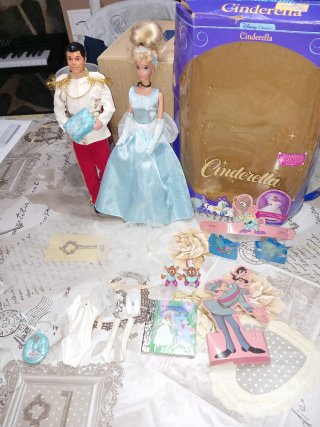 Barbie y ken Cenicienta Mattel
