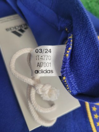 CAMISETA DE ALGODON BOCA JUNIORS 2024 nueva Adidas