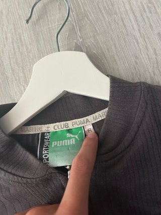 Camiseta Puma Club Marine Vintage Cremallera S