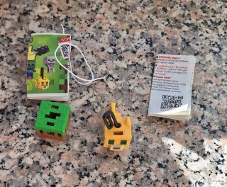 Personaggi Kinder Joy Minecraft