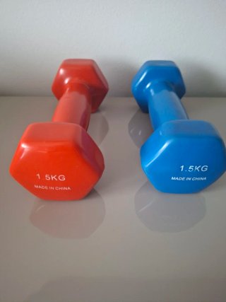 Set de 2 Mancuernas de 1.5 Kg