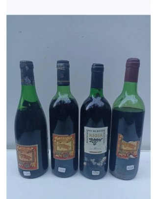 Lote de 4 joyas liquidas Antiguas